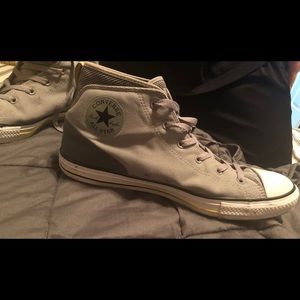 Converse all stars high tops. They are size 12